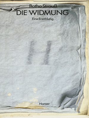 cover image of Die Widmung